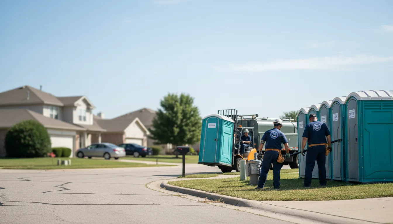Porta Potty Rental in Pineville, NC near me